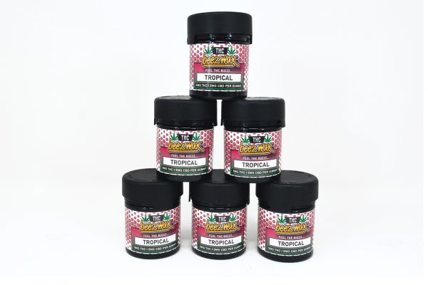 Beezwax-Topical-THC-Gummies-02 Beezwax Tropical THC Gummies