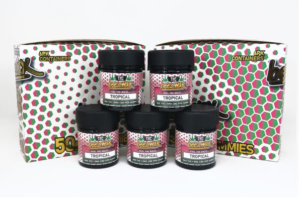 Beezwax-Topical-THC-Gummies-03 Beezwax Tropical THC Gummies