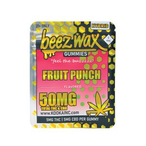 Beez-Wax-Hybred-Fruit-Punch-THC-Gummies