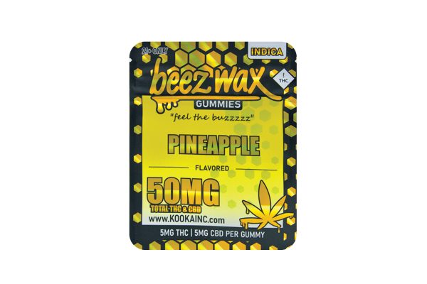 Beez-Wax-Indica-THC-Gummies-Front Beez-Wax-Indica-THC-Gummies-Front