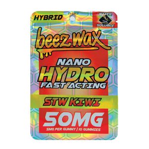 Beez-Wax-Nano-Hydro-Hybrid-STW-KIWI-THC-Gummies