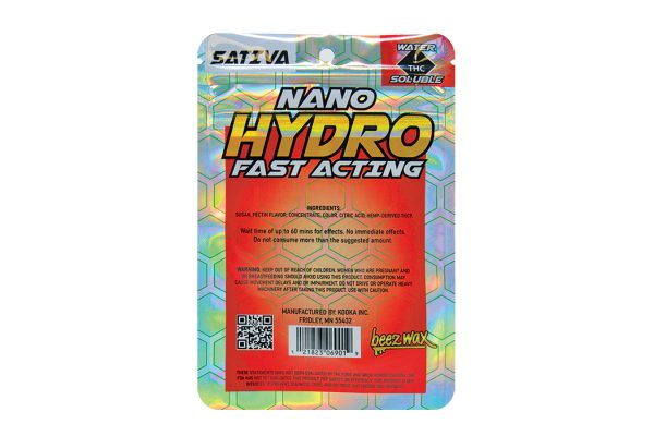 Beez-Wax-Nano-Hydro-Sativa-STW-KIWI-THC-Gummies-Back Beez-Wax-Nano-Hydro-Sativa-STW-KIWI-THC-Gummies-Back