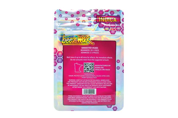 Beez-Wax-Pink-Berry-Indica-THC-Gummies Beez-Wax-Pink-Berry-Indica-THC-Gummies