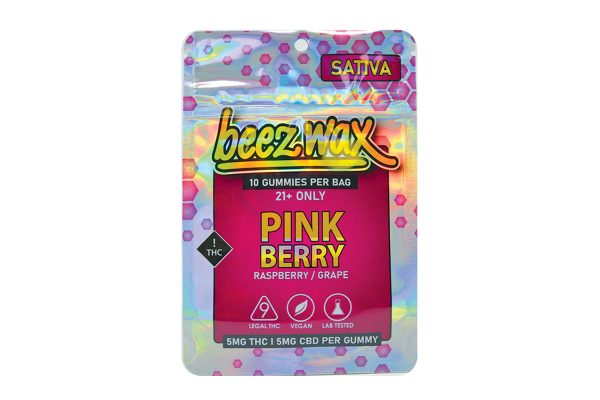 Beez-Wax-Pink-Berry-Sativa-THC-Gummies Beez-Wax-Pink-Berry-Sativa-THC-Gummies