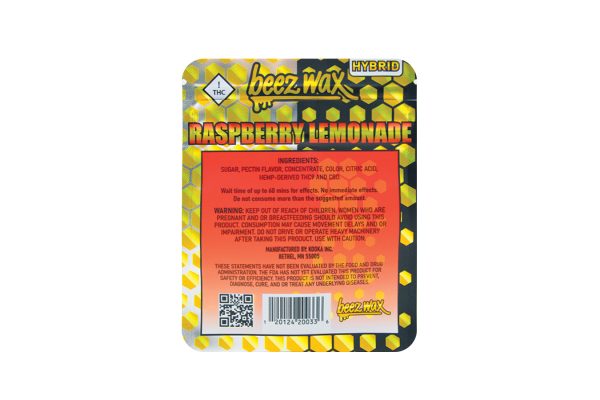 Beez-Wax-Raspberry-Lemonade-Hybred-THC-Gummies Beez-Wax-Raspberry-Lemonade-Hybred-THC-Gummies