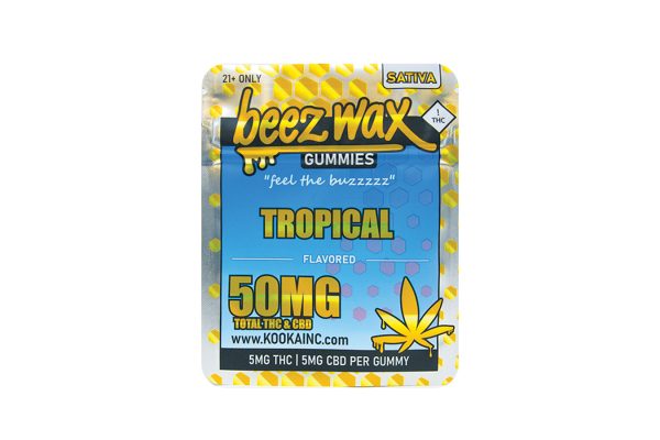 Beezwax-Tropical-Sativa-THC-Gummies-Front Beezwax-Tropical-Sativa-THC-Gummies-Front