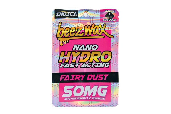 Nano-Hydro-Indica-Fairy-Dust Beez Wax Nano-Hydro-Fairy-Dust-THC-Gummies