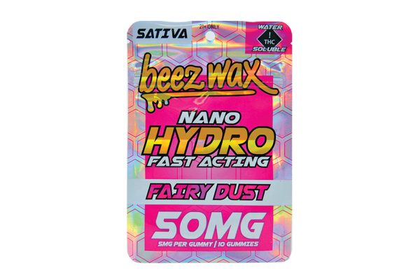 Nano-Hydro-Sativa-Fairy-Dust Beez Wax Nano-Hydro-Fairy-Dust-THC-Gummies