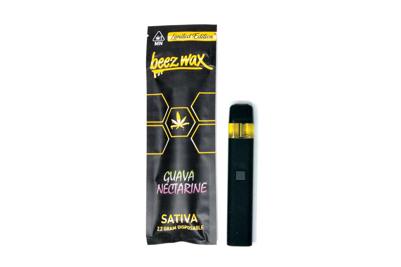 Beezwax | 2.2 Gram Live Resin Sativa Disposable Guava Nectarine